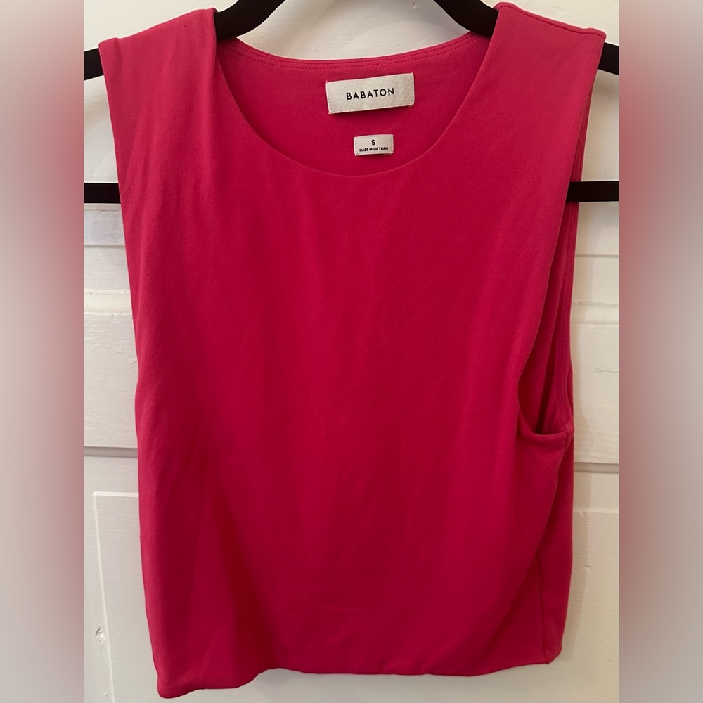 Aritzia Babaton Contour Muscle Tank Sz S